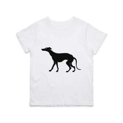Kids black hound T Thumbnail