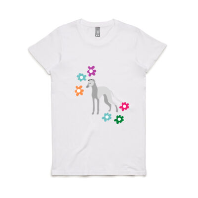 little grey floral T Thumbnail