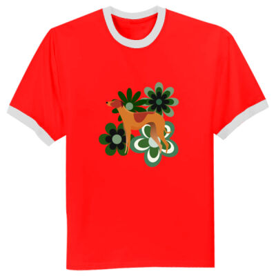 Funky Flower Hound Green  Thumbnail