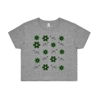 Funky hound green pattern  Thumbnail