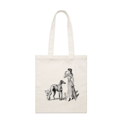 Vintage Hound Tote Bag Thumbnail