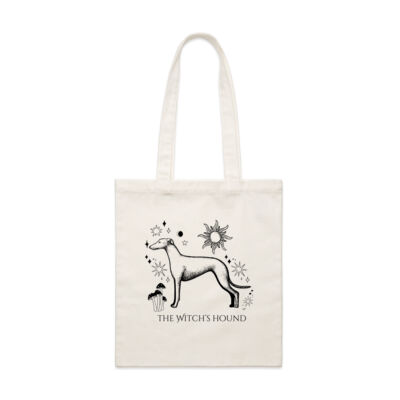 The Witchs Hound Tote Bag Thumbnail